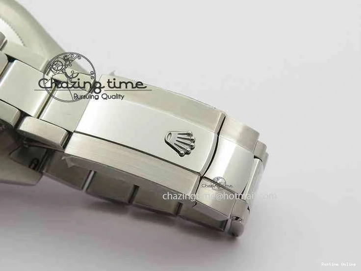 0106 DateJust II 41mm SS BP Maker Best Edition Gray Dial On SS Bracelet SA Trendsetting 3736